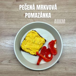 🍞🥕 PEČENÁ MRKVOVÁ POMAZÁNKA 🥕🍞 🧡 2 střední mrkve 💛 1 malá šalotka 🧡 1 stroužek česneku 💛 1 lžíce olivového oleje 🧡 1 lžíce...