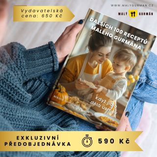 📖😍✨ KONEČNĚ JE TO TU! ✨😍📖 Chvíle, na kterou jsem se moc těšila. Druhý díl kuchařky s názvem „Dalších 100 receptů malého...