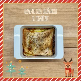 🎄🐟 KAPR NA MÁSLE A KMÍNU 🐟🎄 A je tu další z edice vánočních receptů 😍 My jsme si udělali teď v týdnu takovou malou...